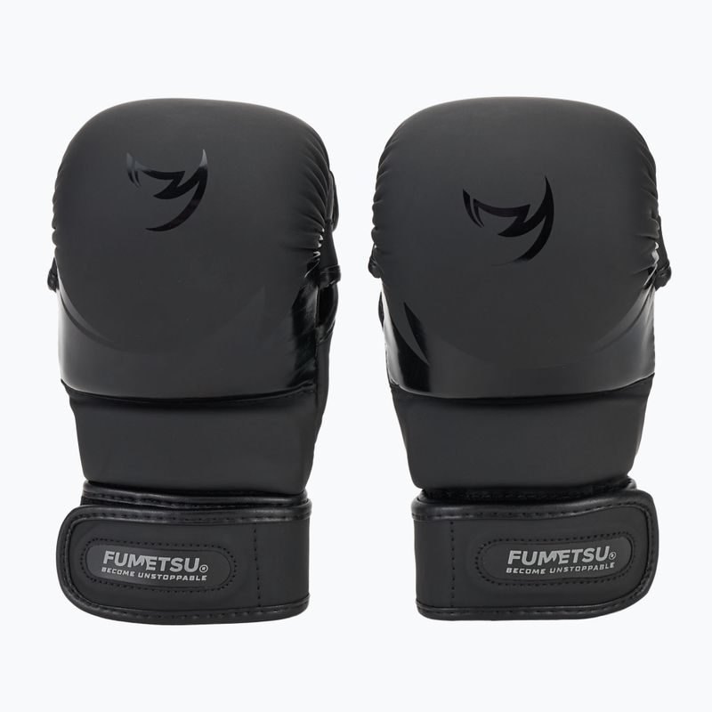 FUMETSU Ghost S3 Sparring nero/nero Guanti da MMA 2