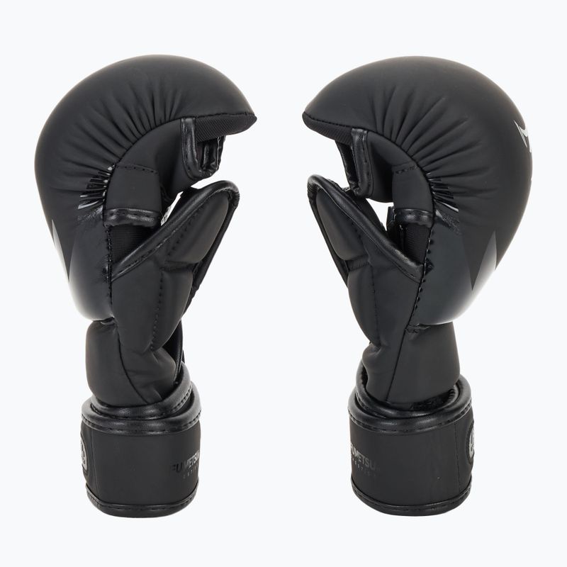 FUMETSU Ghost S3 Sparring nero/nero Guanti da MMA 4