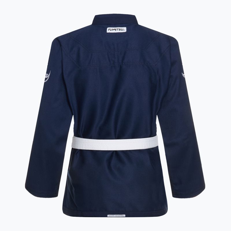 GI per il jiu-jitsu brasiliano FUMETSU Ghost V-Lite BJJ navy 3