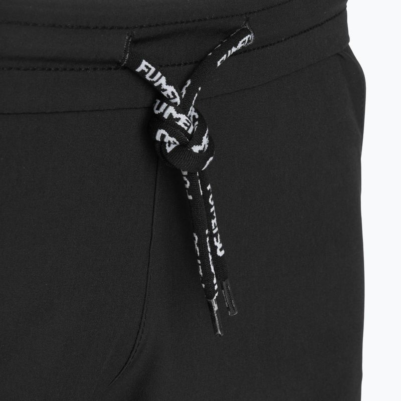 Pantaloncini da allenamento a doppio strato FUMETSU Icon da uomo, nero 4