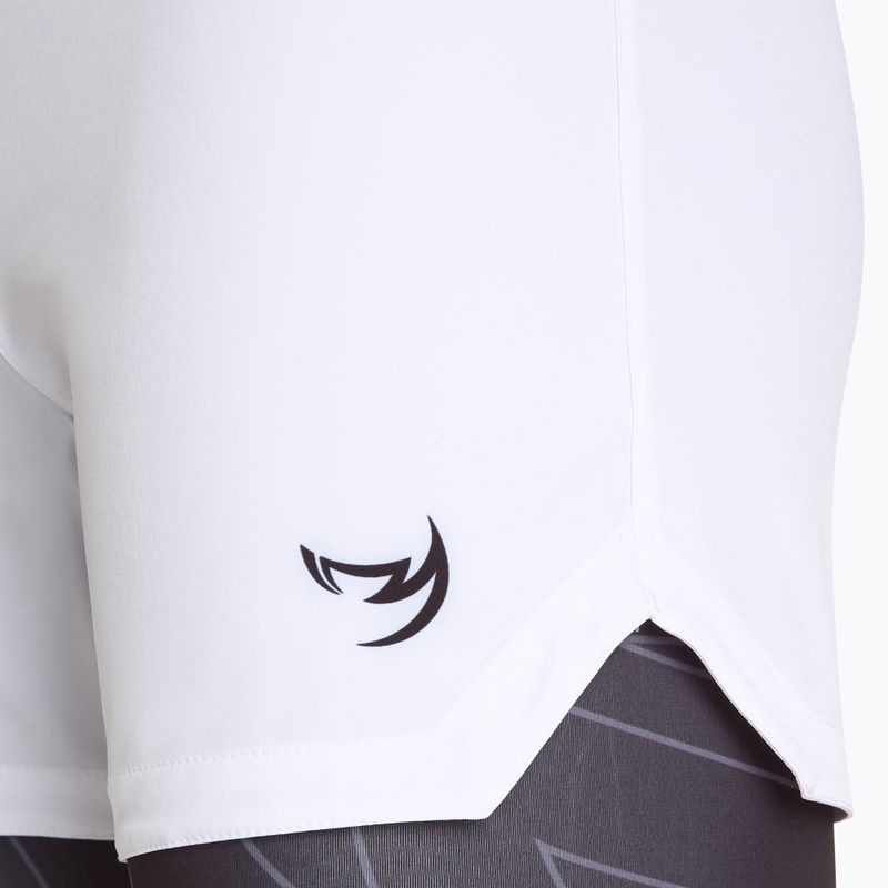 Pantaloncini da allenamento da uomo FUMETSU Icon Dual Layer Fight bianco 3