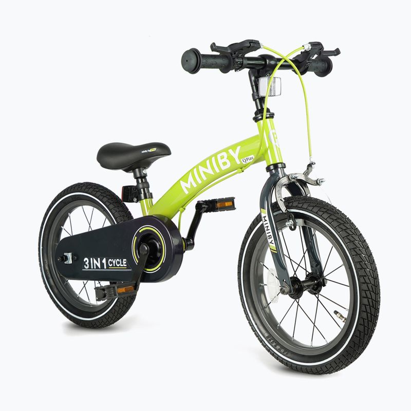 Bicicletta per bambini Qplay Miniby 3in1 verde 3