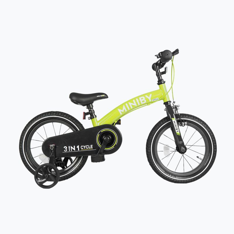 Bicicletta per bambini Qplay Miniby 3in1 verde 5