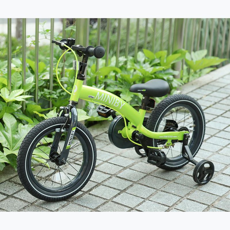 Bicicletta per bambini Qplay Miniby 3in1 verde 7