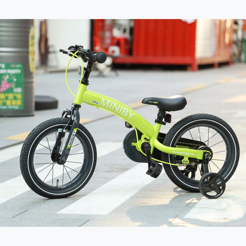 Bicicletta per bambini Qplay Miniby 3in1 verde 8