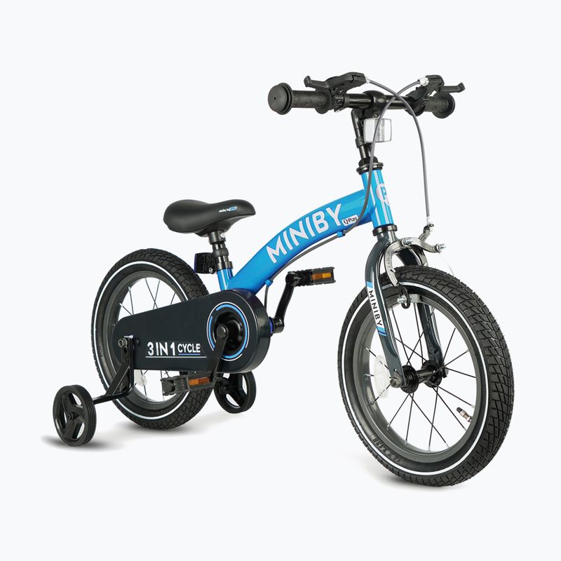 Bicicletta per bambini Qplay Miniby 3in1 blu 2