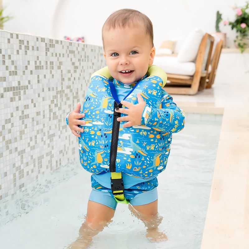Giubbotto salvagente per bambini Splash About Early Years Swim croc creek 3