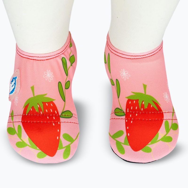 Scarpe da scoglio bambini Splash About Splash Shoes strawberry field 3