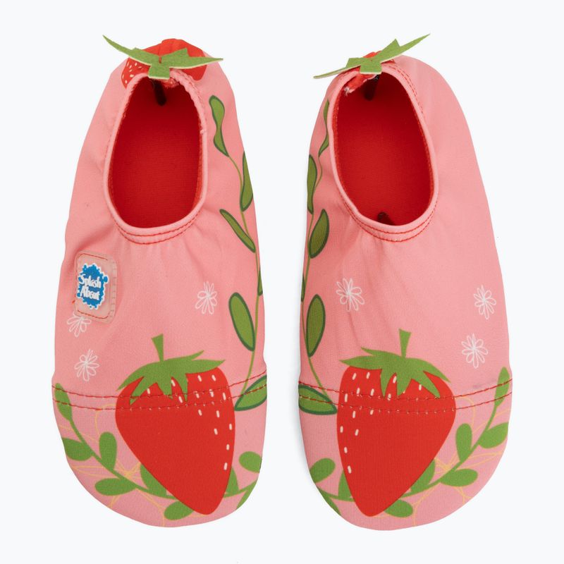 Scarpe da scoglio bambini Splash About Splash Shoes strawberry field 7