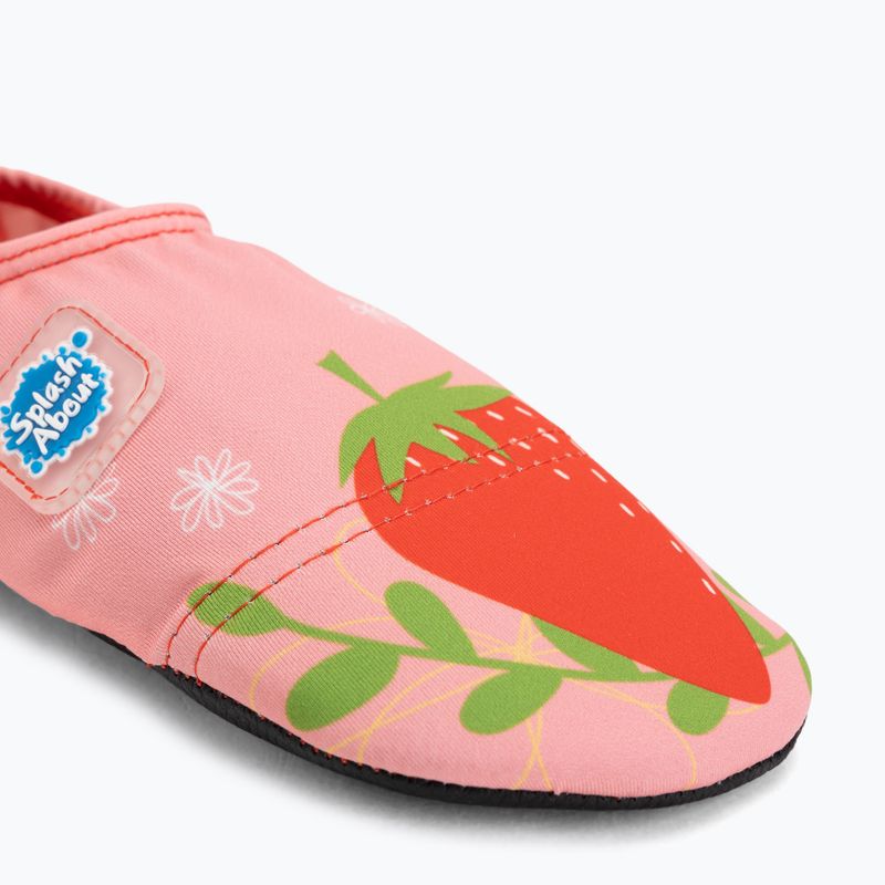 Scarpe da scoglio bambini Splash About Splash Shoes strawberry field 9