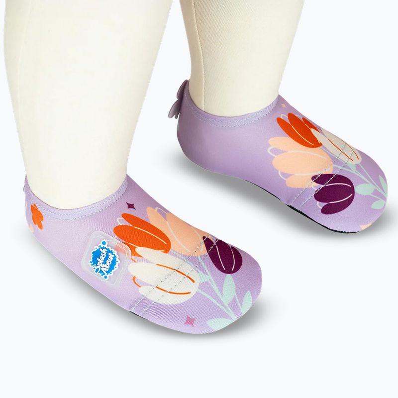 Scarpe da scoglio bambini Splash About Splash Shoes lilac spring 3