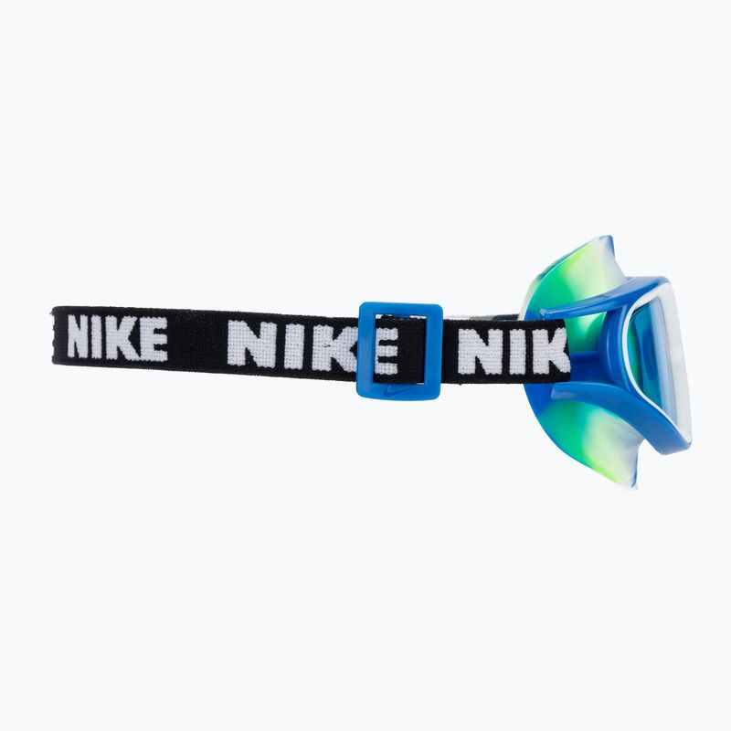 Occhialini da nuoto per bambini Nike Expanse blue lightning 3