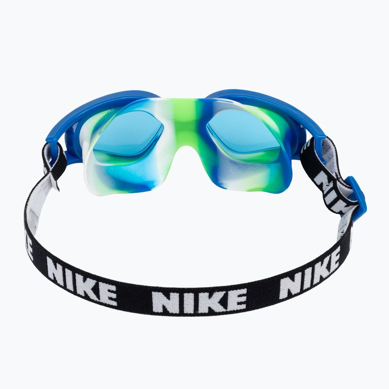 Occhialini da nuoto per bambini Nike Expanse blue lightning 4