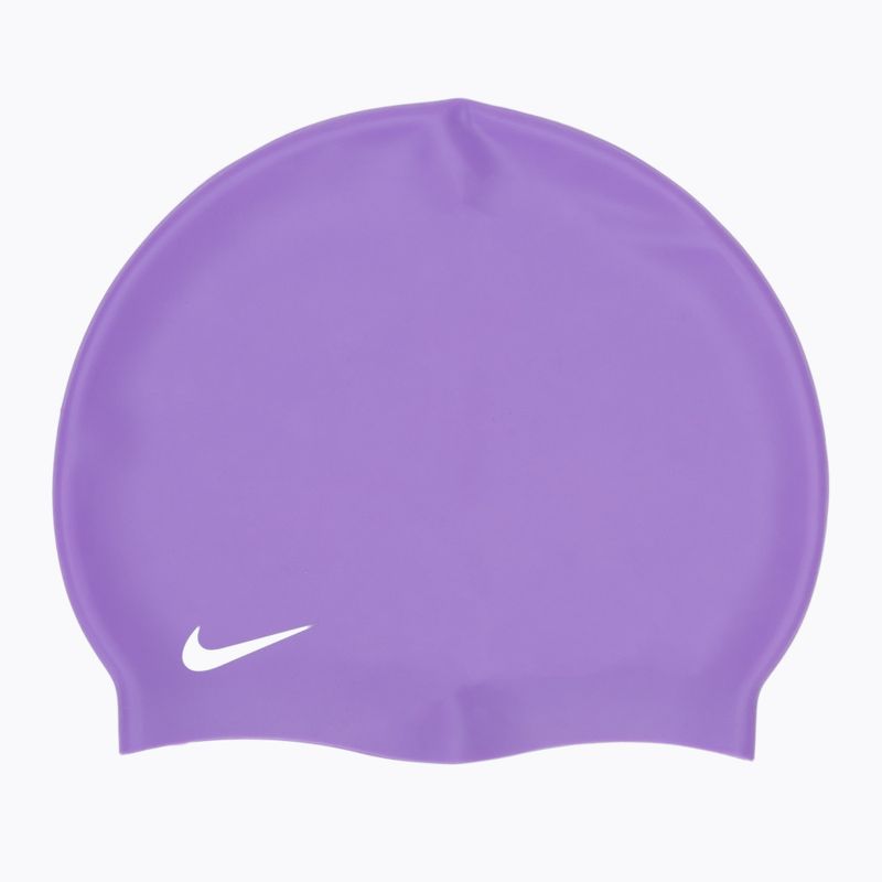Cuffia da nuoto per bambini Nike Solid Silicone action grape