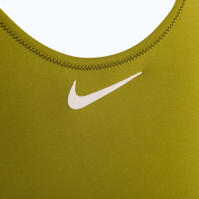 Costume intero Nike Wild Keyhole moss da donna 3