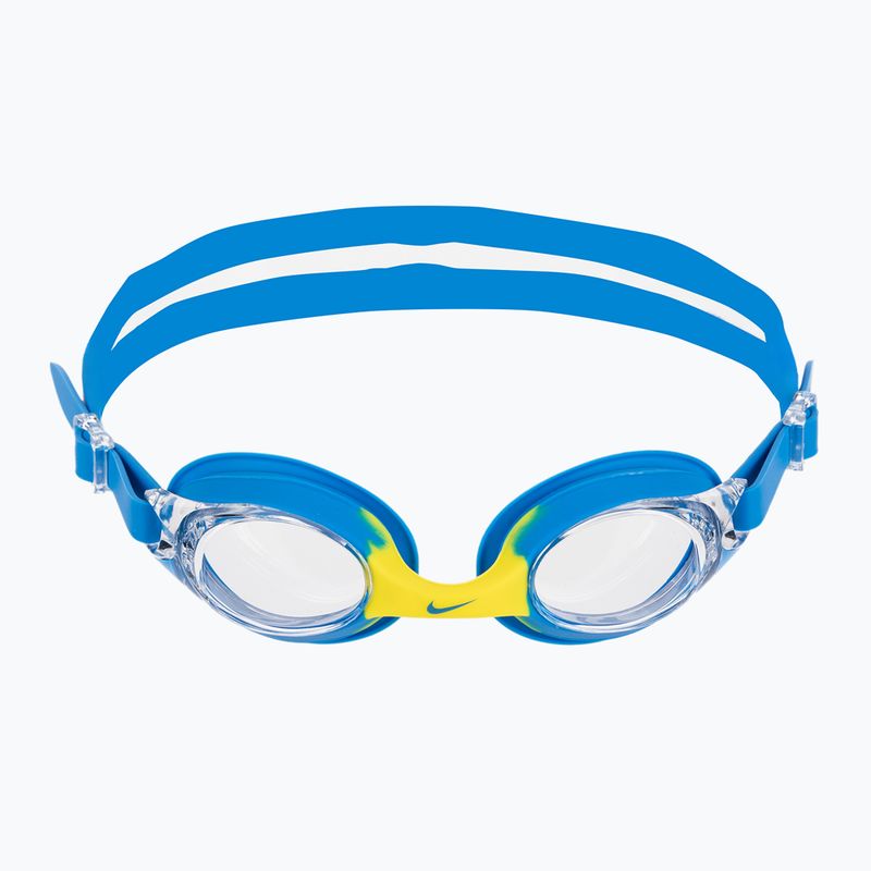 Occhialini da nuoto Nike Lil Swoosh Junior foto blu 2