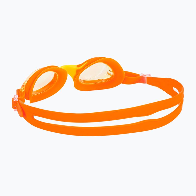 Occhialini da nuoto Nike Lil Swoosh Junior arancione di sicurezza 4