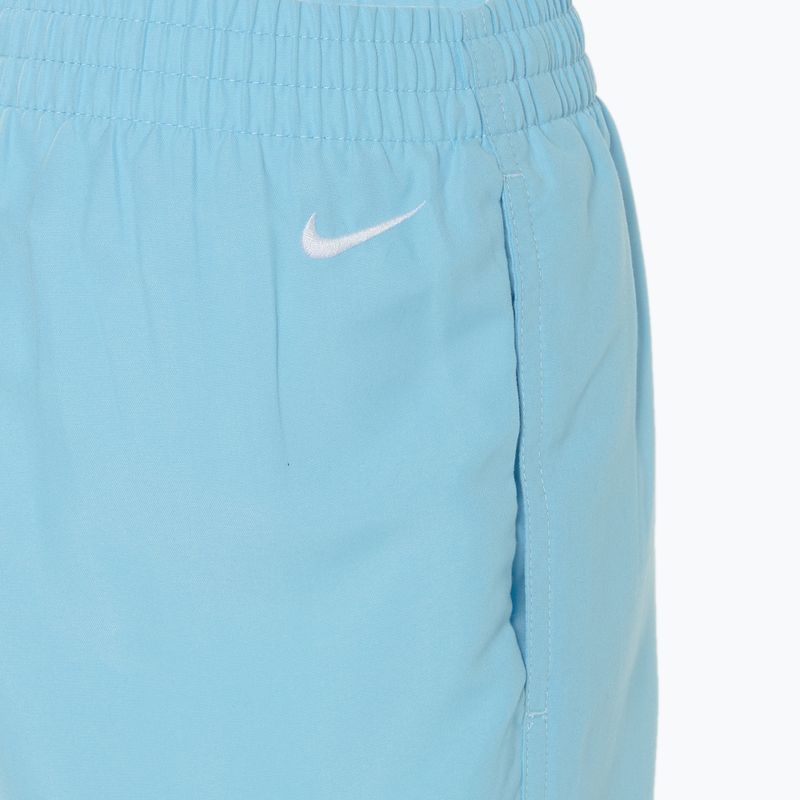 Pantaloncini da bagno Nike Split Logo 4" Volley da bambino, blu acquario 4