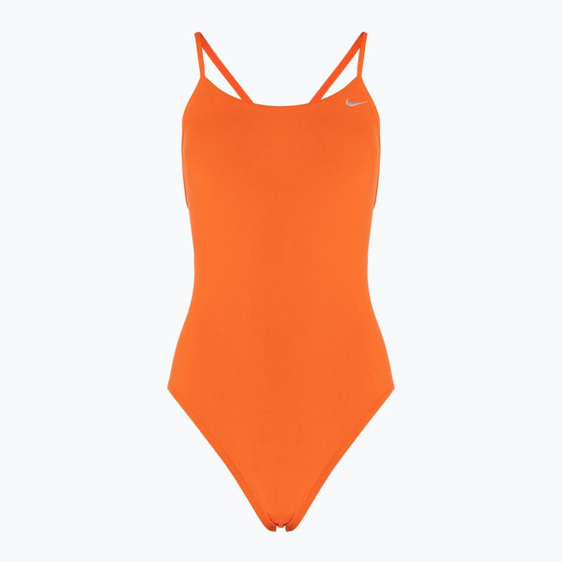 Costume intero donna Nike Lace Up Tie Back total orange