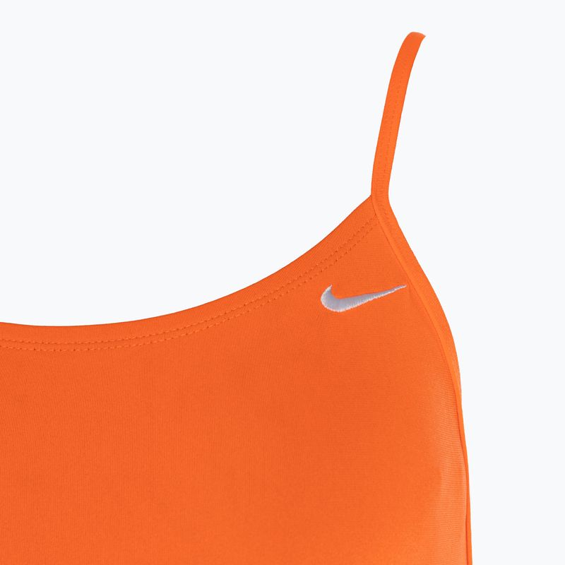 Costume intero donna Nike Lace Up Tie Back total orange 3