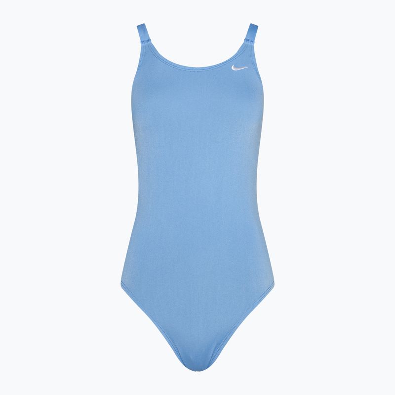 Costume intero donna Nike Hydrastrong Solid Fastback blu università