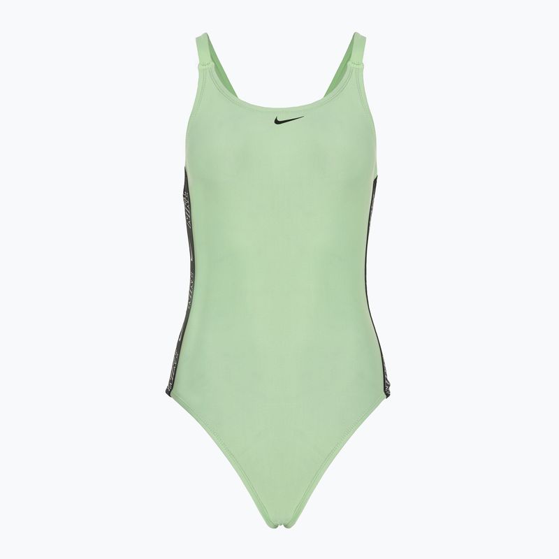 Costume intero donna Nike Logo Tape Fastback vapor green