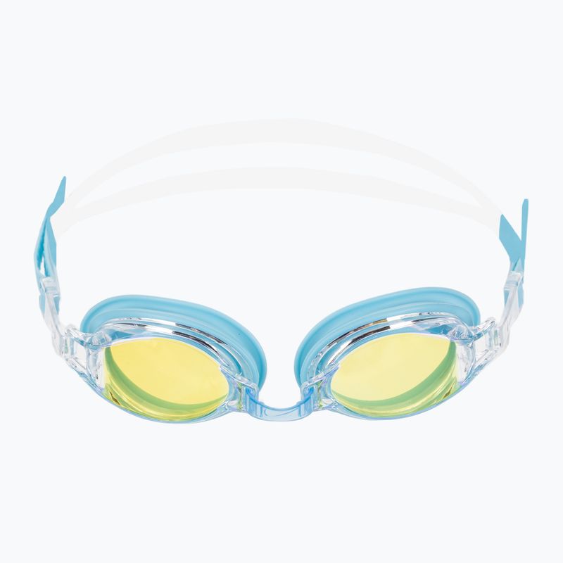 Occhialini da nuoto Nike Chrome Mirror blu acquario 2