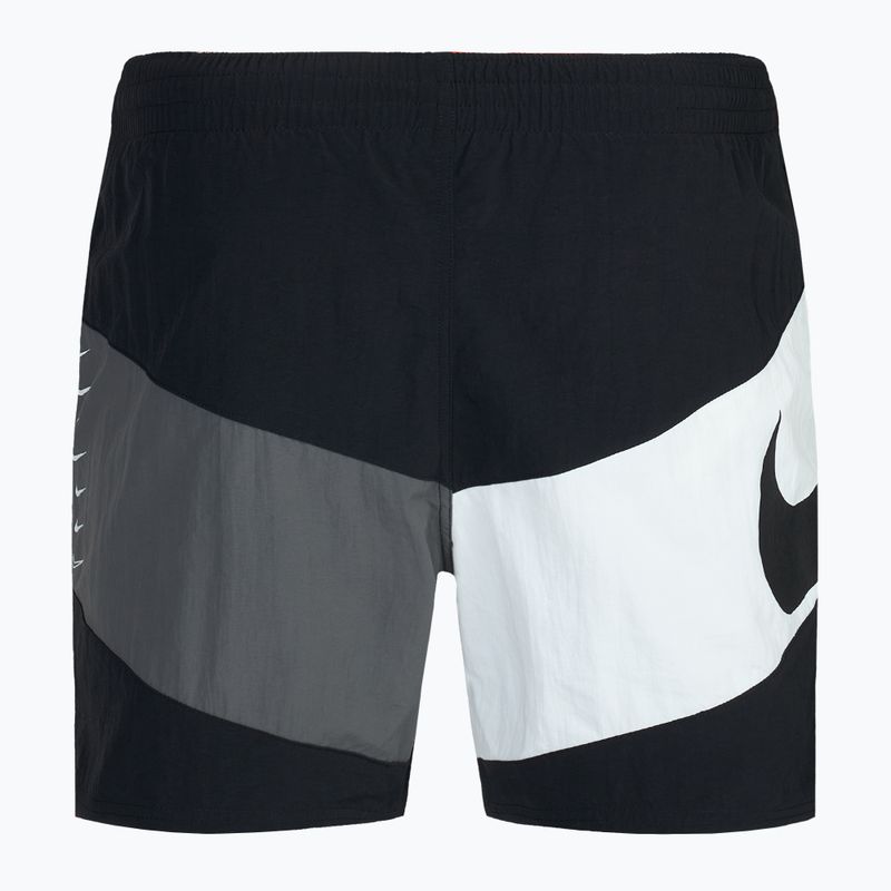 Pantaloncini da bagno Nike Multi Logo Vortex 5" Volley da uomo, nero 2