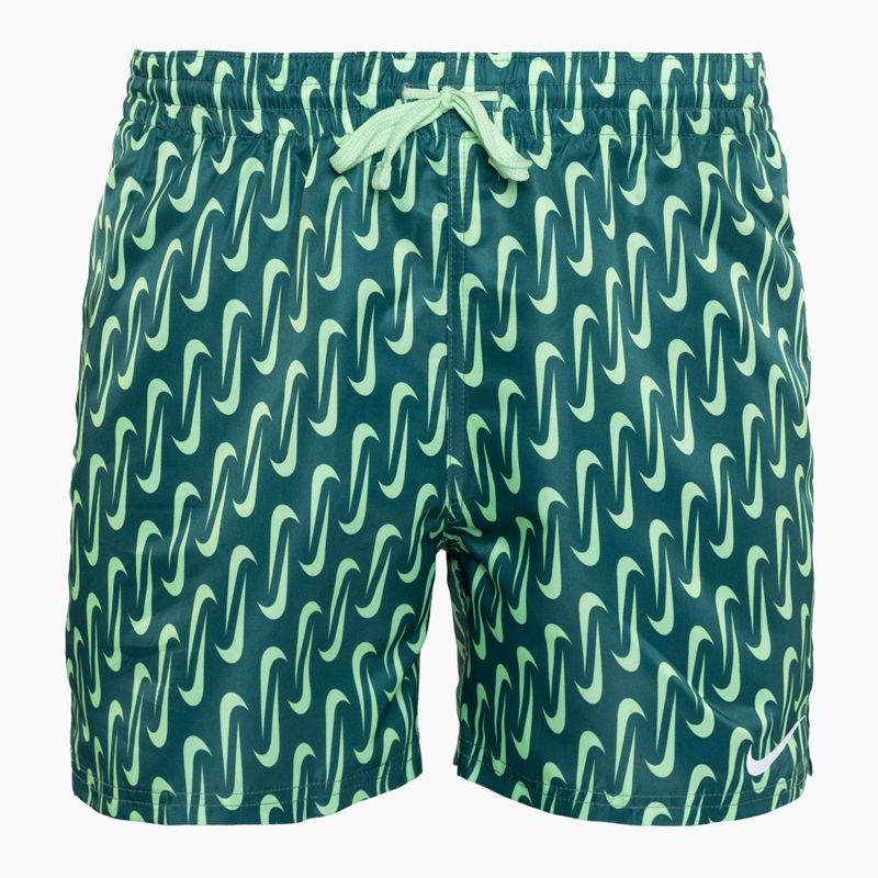 Pantaloncini da bagno bicoastali da uomo Nike Swoosh Link 5" Volley