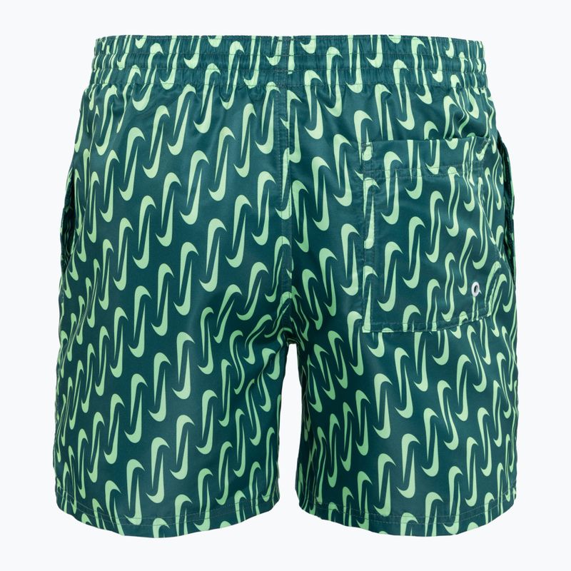 Pantaloncini da bagno bicoastali da uomo Nike Swoosh Link 5" Volley 2