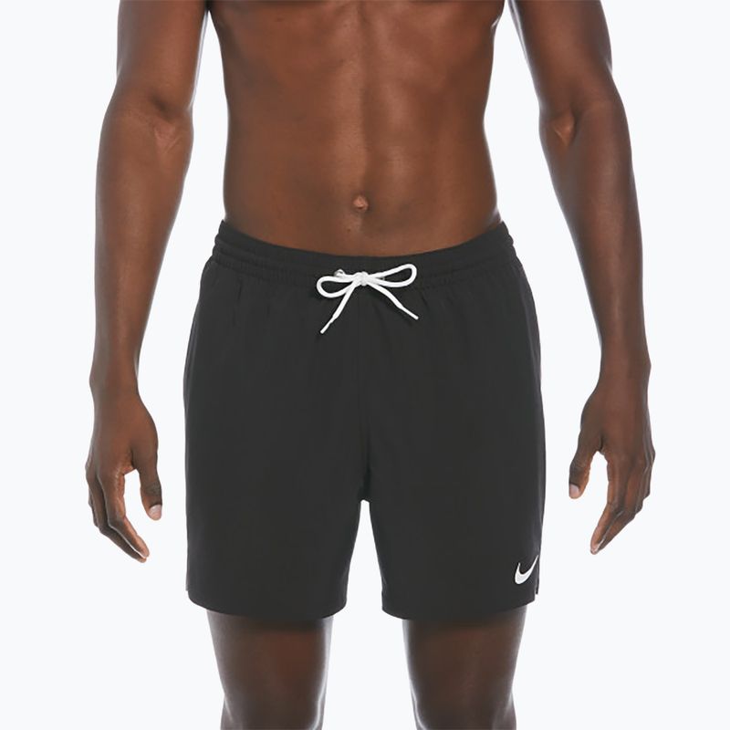 Pantaloncini da bagno Nike Solid 5" Volley da uomo, nero 5