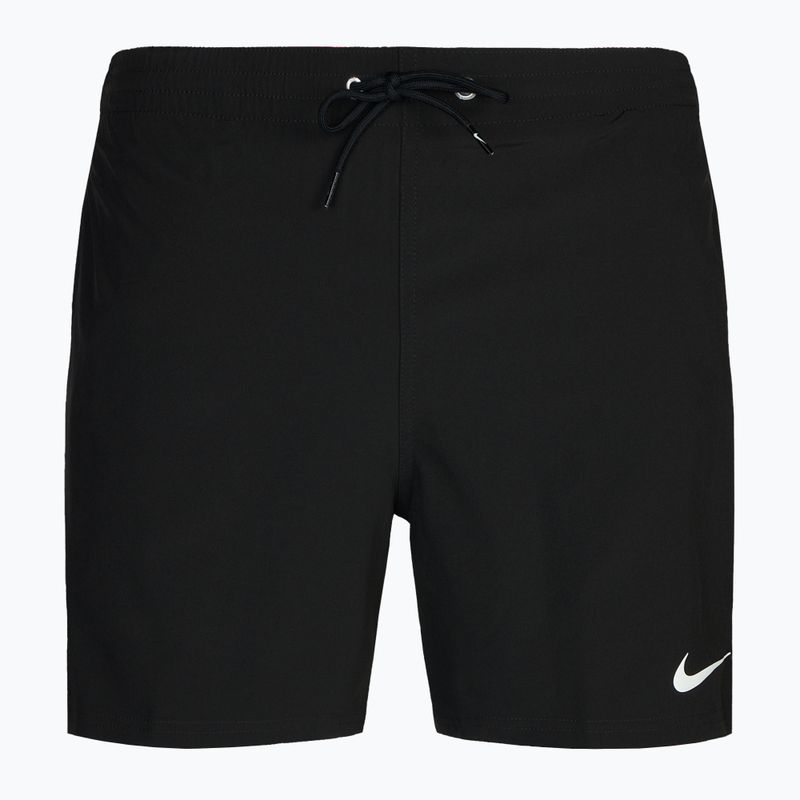 Pantaloncini da bagno Nike Solid 5" Volley da uomo, nero
