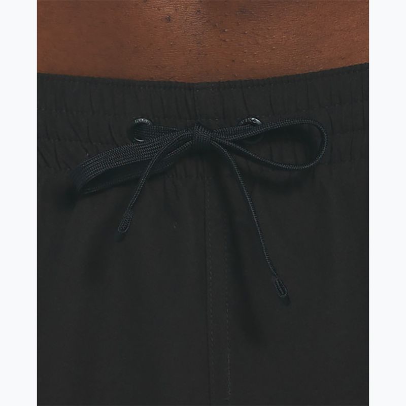 Pantaloncini da bagno Nike Logo Tape 5" Volley da uomo, nero 8