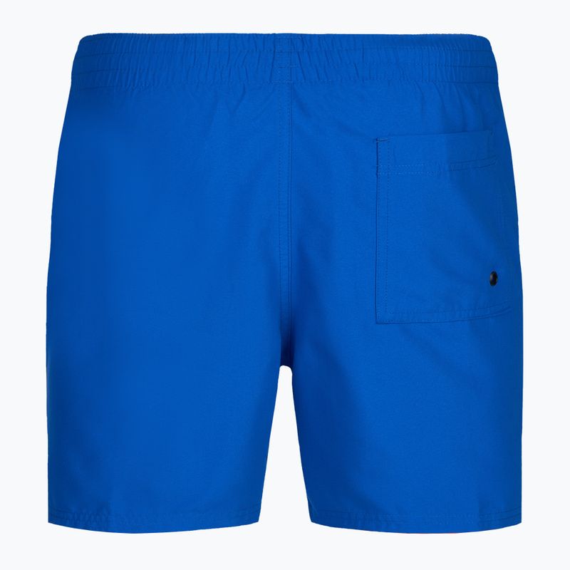 Pantaloncini da bagno da uomo Nike Logo Tape 5" Volley game royal 2