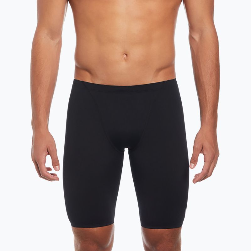 Costume da bagno Nike Hydrastrong Jammer uomo nero 5