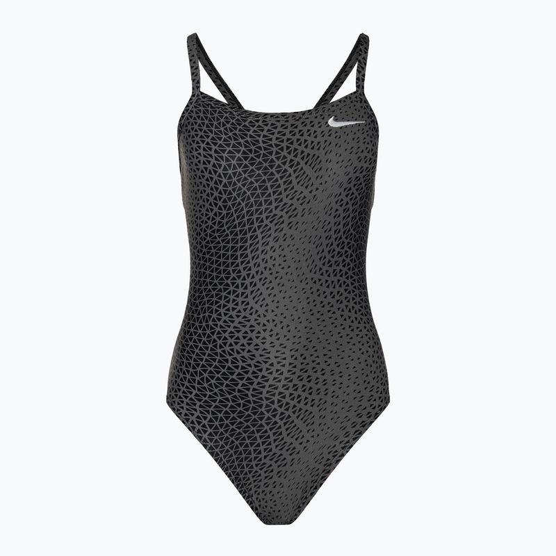 Costume intero Nike Hydrastrong Delta Racerback donna nero