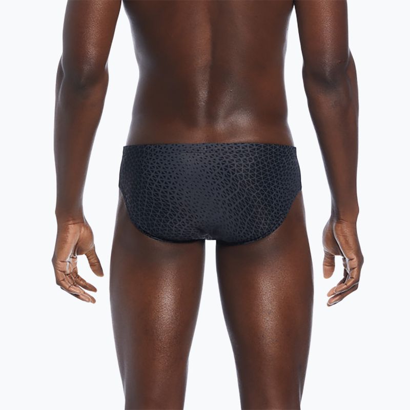 Uomo Nike Hydrastrong Delta Brief slip da bagno nero 2