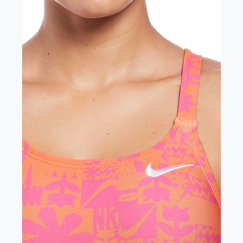 Costume intero donna Nike Hydrastrong Solid Fastback total orange 6