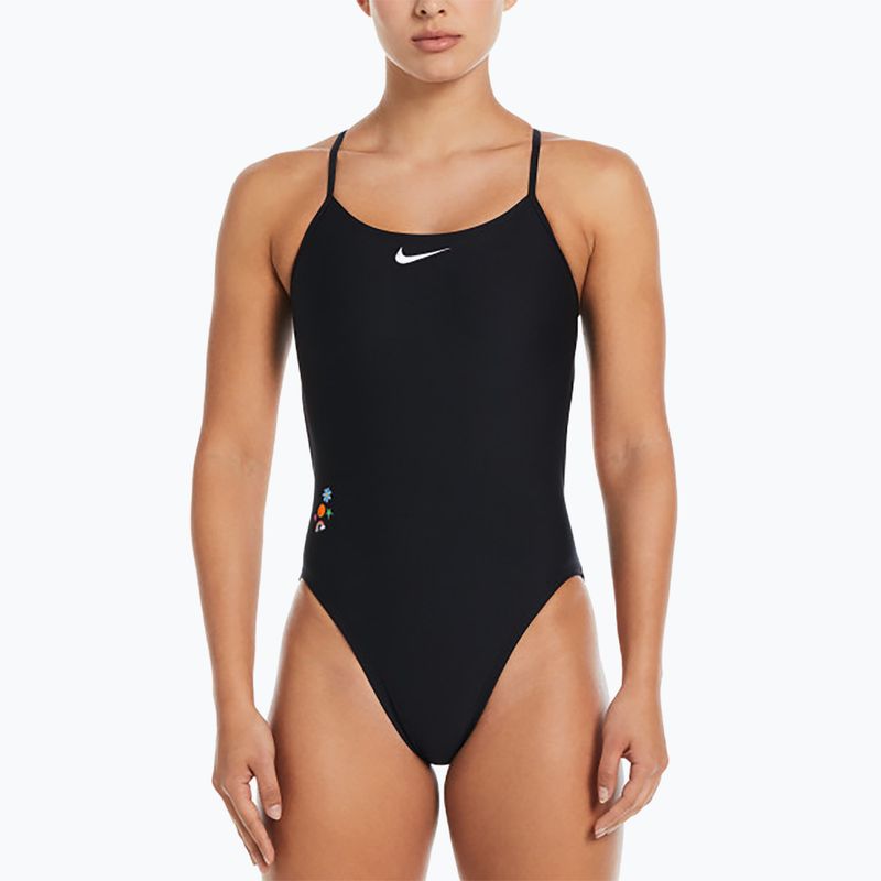Costume intero da donna Nike Hydrastrong Adjustable Crossback nero 7