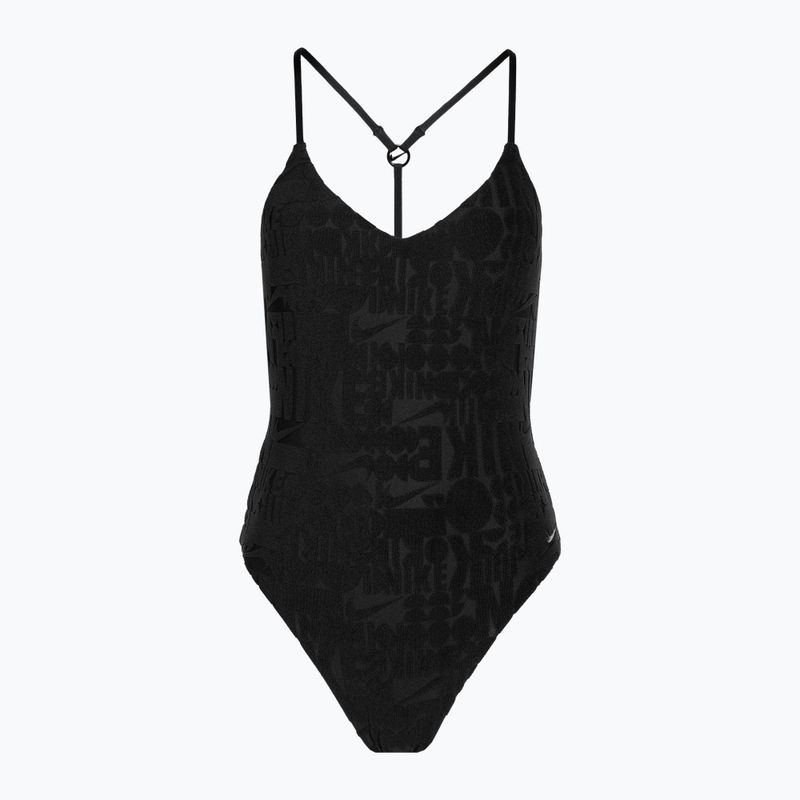 Costume intero Nike Retro Flow Terry donna nero