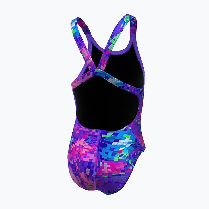 Nike Hydrastrong Multi Print Fastback - Costume intero da bambino viola persiano 2