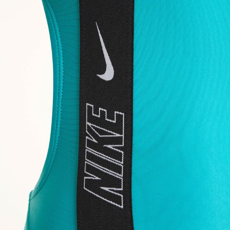 Costume intero donna Nike Logo Tape Fastback dusty cactus 3