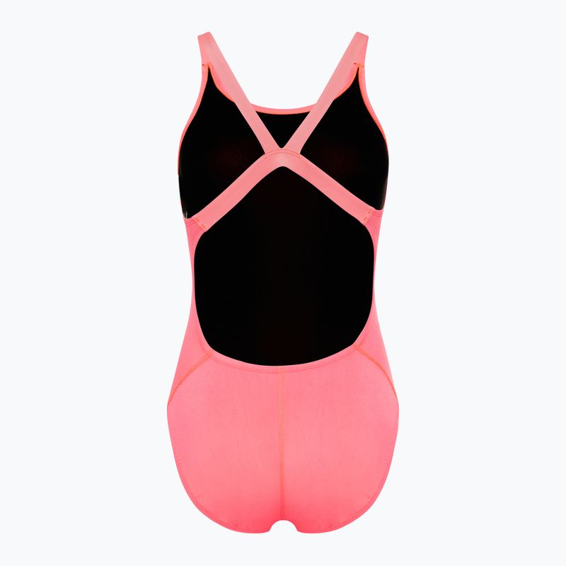 Costume intero donna Nike Hydrastrong Solid Fastback hot punch 2