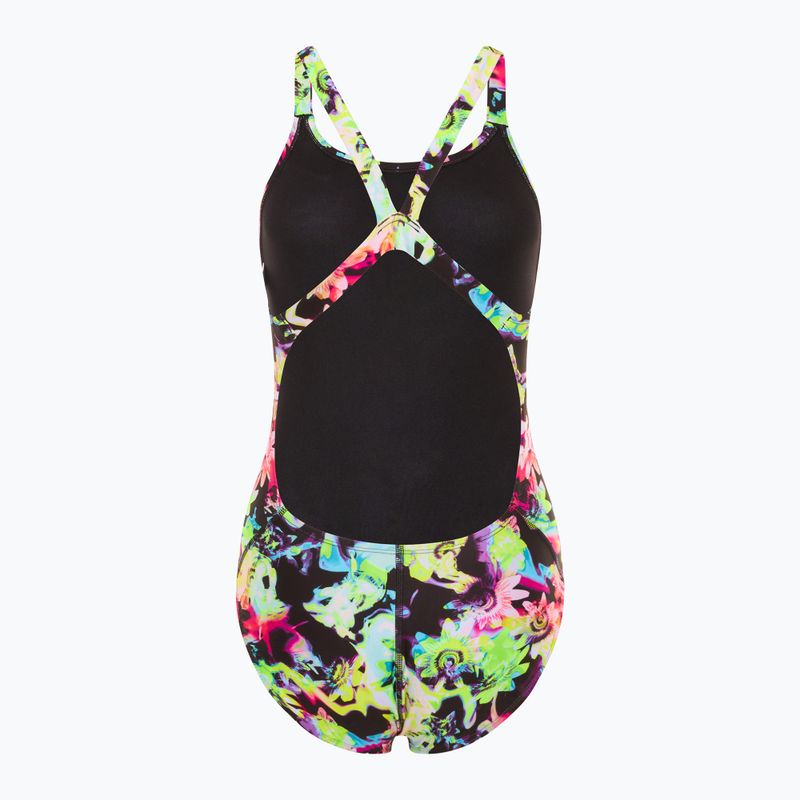 Costume intero da donna Nike Hydrastrong Multi Print Fastback rainbow 2