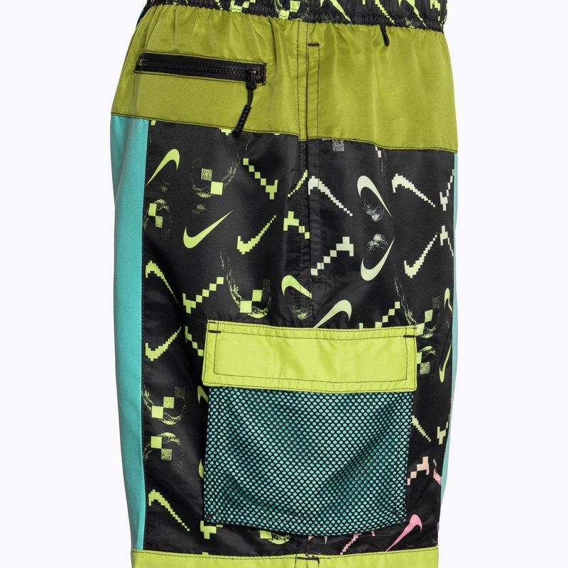 Pantaloncini da bagno Nike Voyage ColorBlock Uomo Best Of 7" Volley cool multi 4