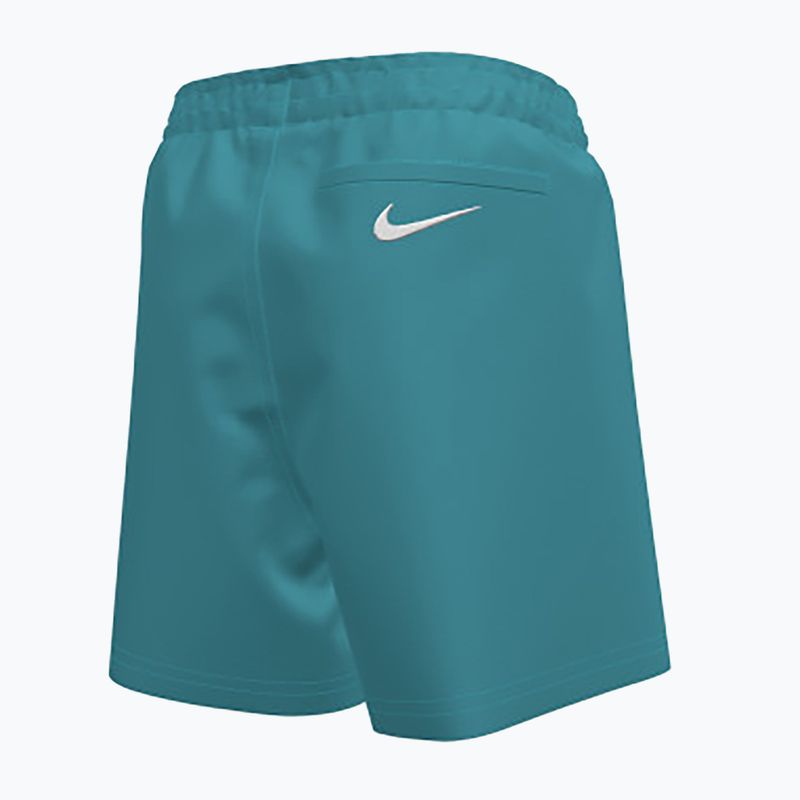 Pantaloncini da bagno da bambino Nike Swoosh Waffle 4" Volley dusty cactus 2