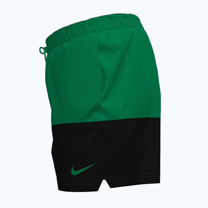 Pantaloncini da bagno da uomo Nike Split 5" Volley verde stadio 3