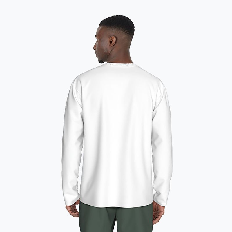 Uomo Nike Luxe Letter Hydroguard Longsleeve bianco 3