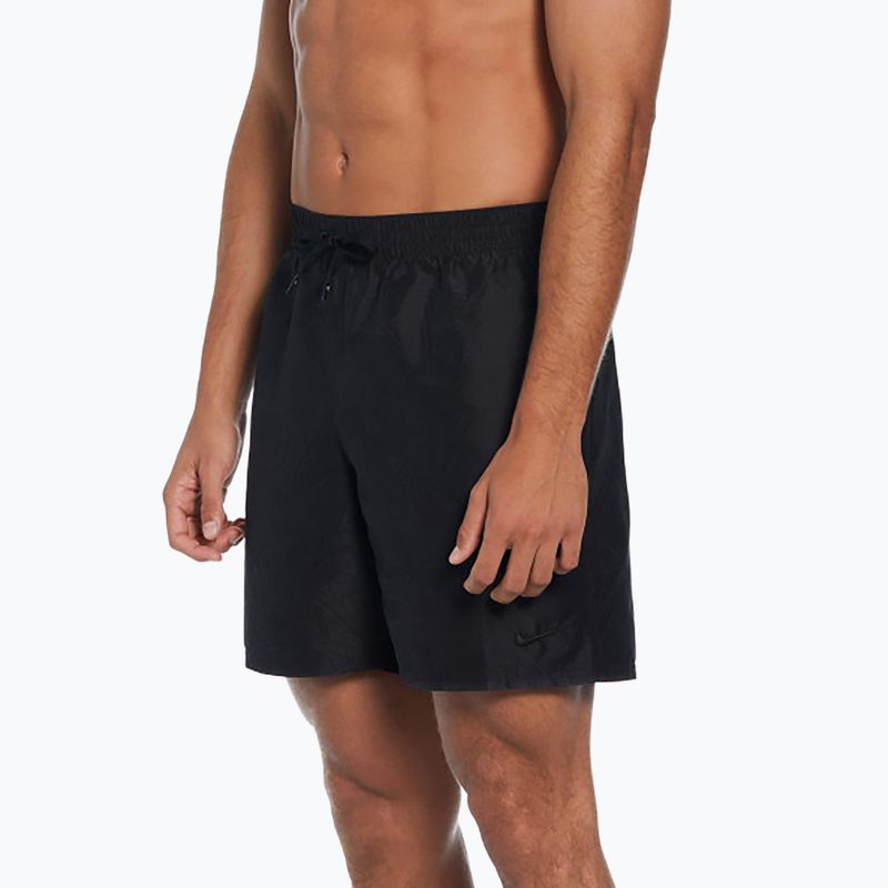 Pantaloncini da bagno Nike Swim Breaker 7" Volley Uomo, nero