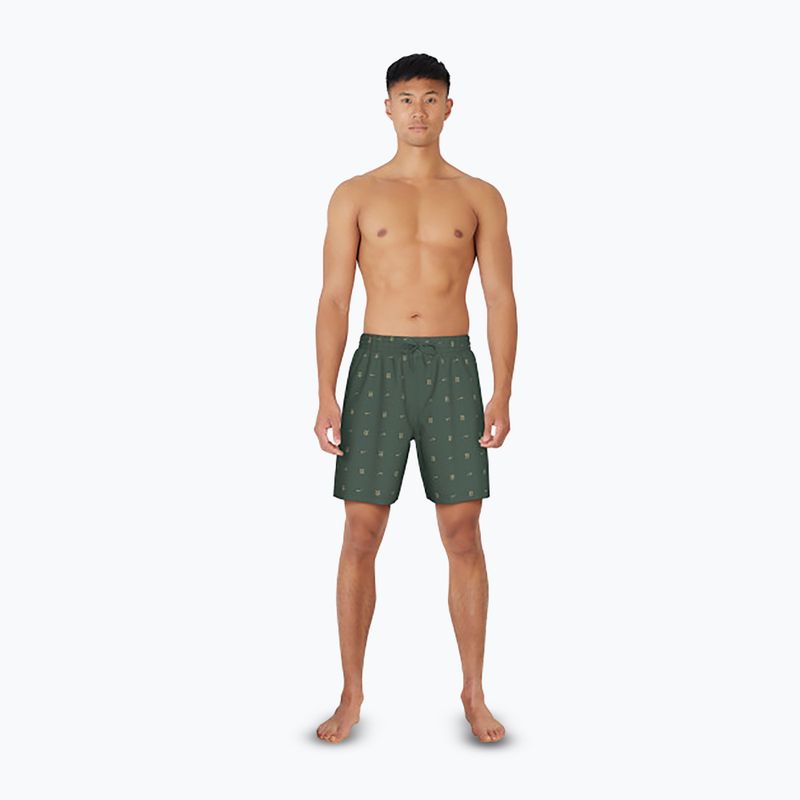 Pantaloncini da bagno Nike Luxe Letter 7" Volley fir da uomo 2